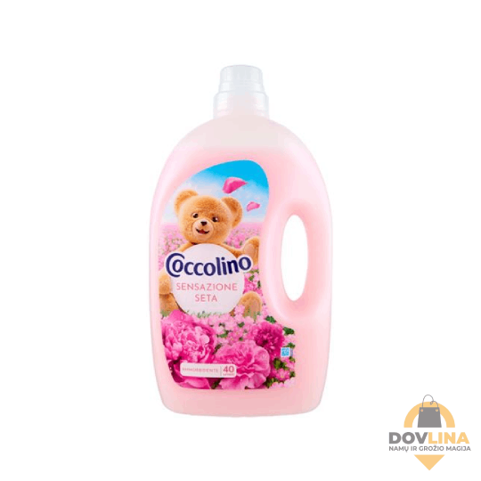 Coccolino Sensazione Seta Audinių minkštiklis (3l)
