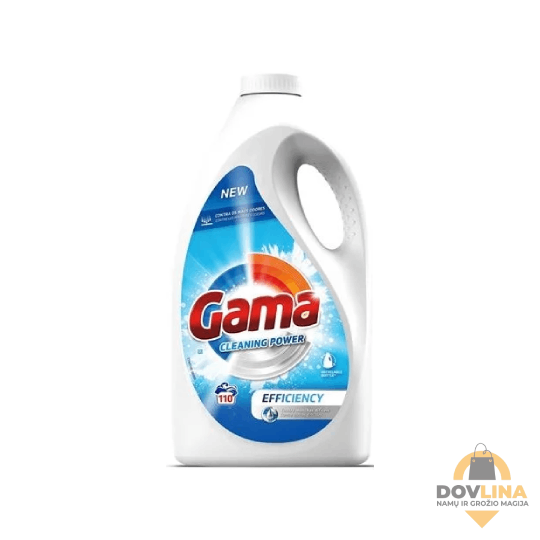 Gama Cleaning Power Efficiency universalus skalbimo skystis (4,95l)