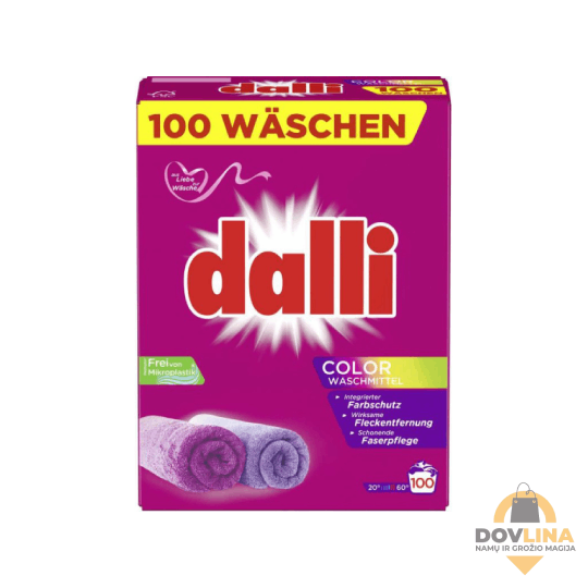 Dalli Color skalbimo milteliai spalvotiems audiniams (6kg)