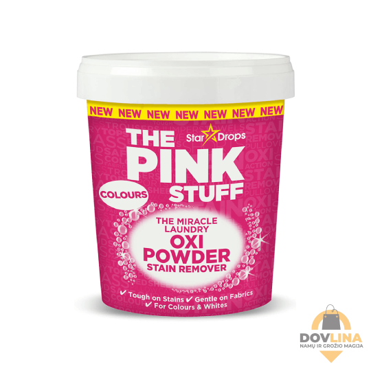 The Pink Stuff milteliai spalvotų audinių dėmėms šalinti (1kg)