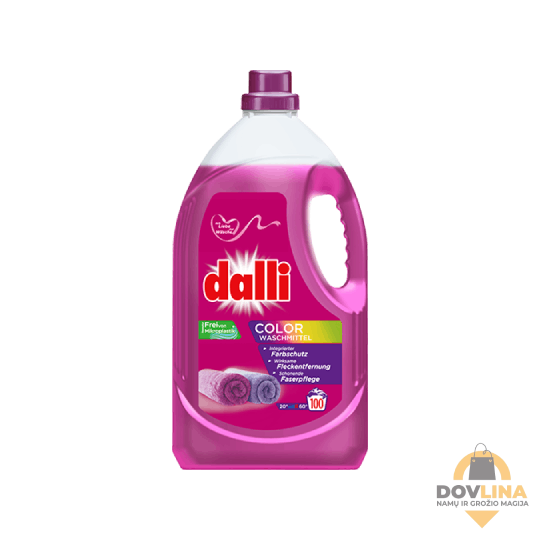 Dalli Color Waschmittel skystas skalbiklis spalvotiems audiniams (5l)
