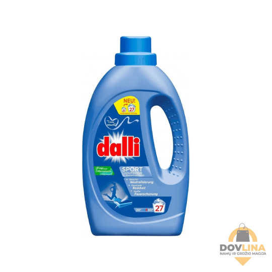 Dalli Sport Outdoor Spezialwaschmittel universalus skystas skalbiklis sportinei ir lauko aprangai (1,1l)
